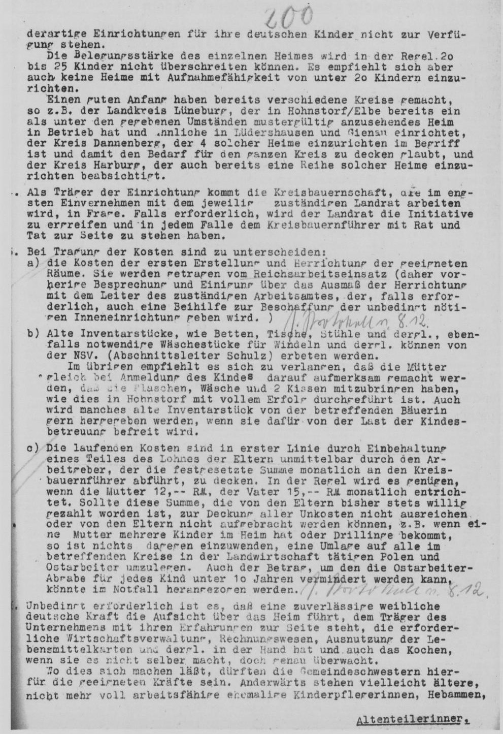 Der Regierungsprsident in Lneburg am 8. Februar 1944 (2.Teil)